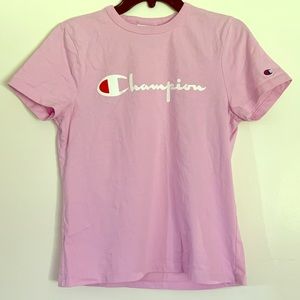 ❗️Sold ❗️ Champion pink t shirt
